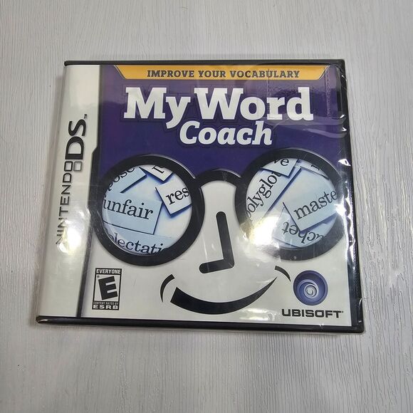2007 My Word Coach Nintendo DS Brand New Factory Sealed NEW - Picture 1 of 9